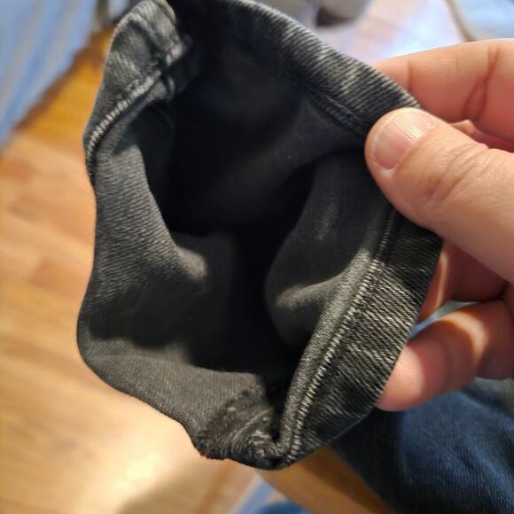 Everlane Black Straight Leg Jeans Women’s 30 Mid Rise Cropped - Picture 5 of 7